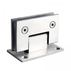 90 Degree Stainless Steel Polishing Glass Door Hinges