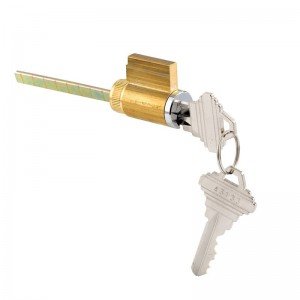 Zinc alloy aluminiun brass material door cylinder
