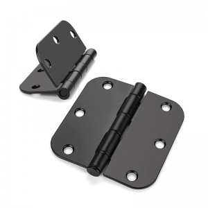 Black Closing Adjustable Gate Stainless Steel Door Hinges