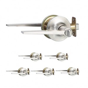 Zinc alloy door handle lock for living room