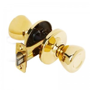 Luxury Antique Model Gold Brass Privacy for Passage Door