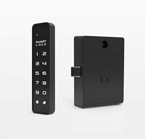 Fingerprint Lock Electronic Cabinet Door Locks USB Rechargeable Keyless