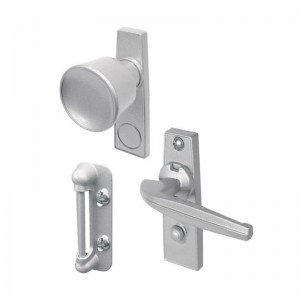 Commercial chrome plate casting aluminium door ...