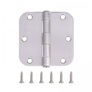 4040 Paint Silver Detachable Zinc Alloy Door Hinge