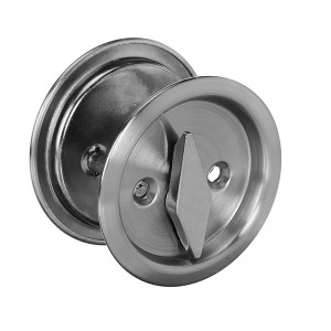Keyless sliding door lock for privacy swing locomotive door lock