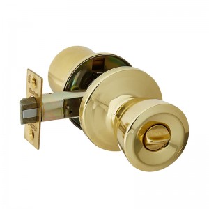Suitable for 40mm to 70mm thick door rose gold hotel brass door lock