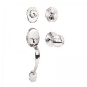 Free Samples zinc alloy door handle hande for Wooden doors