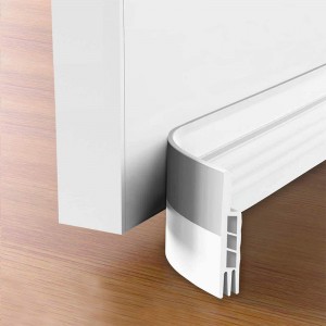 PE Soft door stopper wedge glass shower door stopper