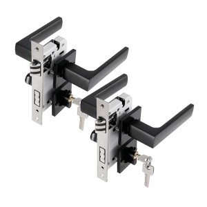 Modern Cheap Aluminium interior door hardware square door handles